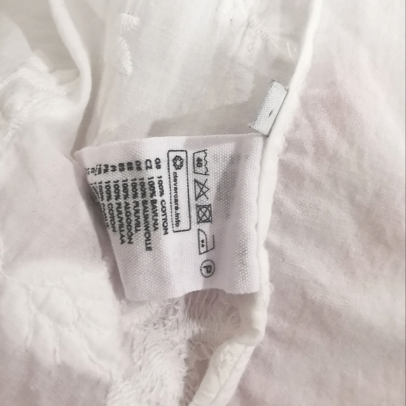 White Embroidered Shirt for Women - Picture 6 of 7